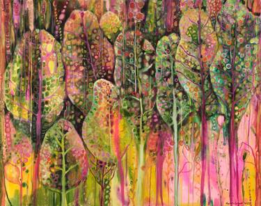 Original Conceptual Botanic Paintings by Charlotte Gerrard