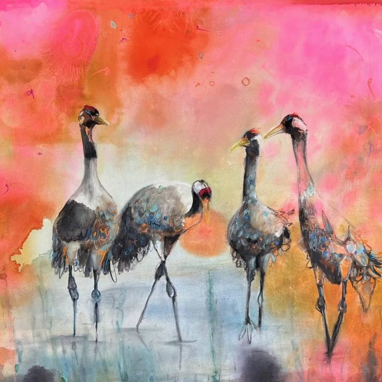 Original Contemporary Animal Paintings by Charlotte Gerrard
