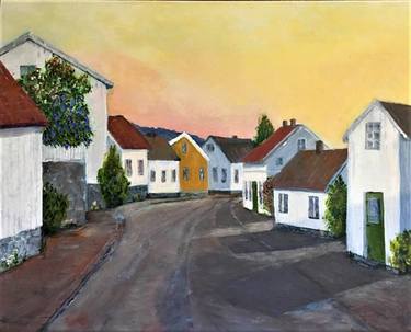 Original Landscape Paintings by Berit Wanvik