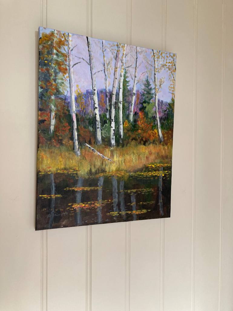 Original Figurative Nature Painting by Berit Wanvik