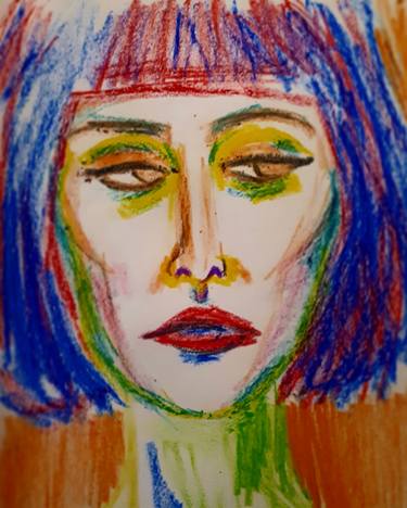 Print of Abstract Expressionism Portrait Paintings by Igor Myskin