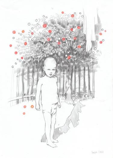 Print of People Drawings by Vassa Ponomarjova