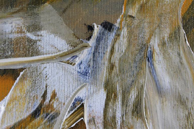 Original Abstract Expressionism Abstract Painting by Alu Goga