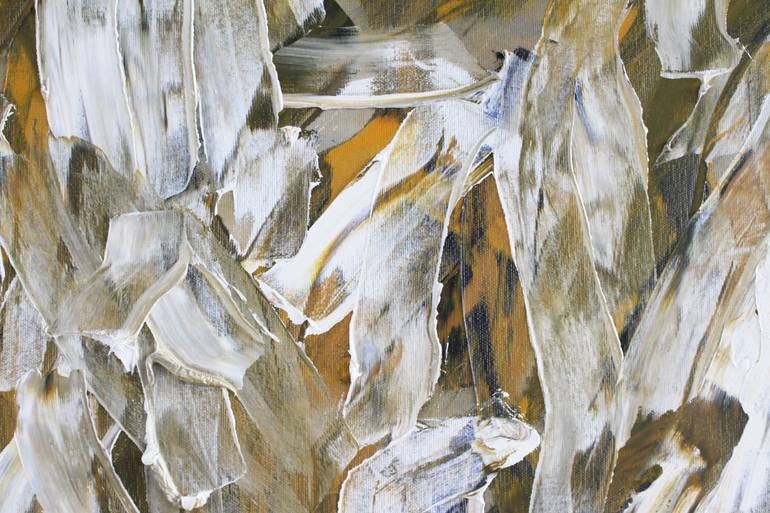 Original Abstract Expressionism Abstract Painting by Alu Goga