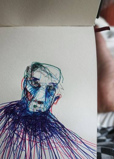 Original Portrait Drawings by Alu Goga