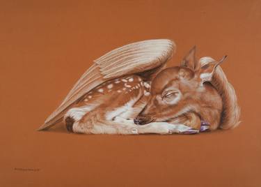 Print of Animal Paintings by Leandro Gomez Guerrero