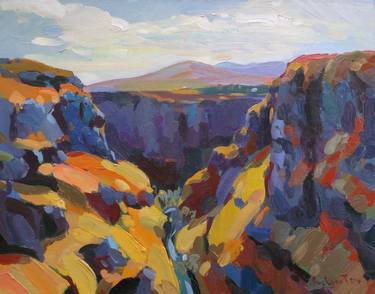 Original Expressionism Landscape Paintings by Tigran Avetyan