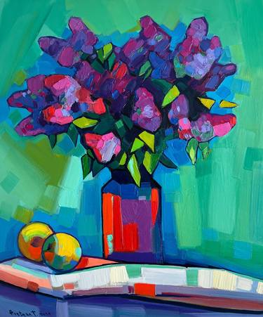 Original Still Life Paintings by Tigran Avetyan