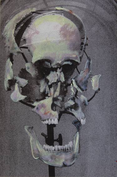 Print of Figurative Mortality Paintings by Nicholas Leverington