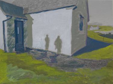 Shadows on the wall. (Stoer old school house) thumb