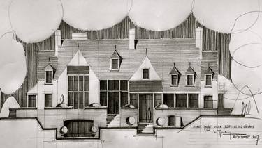 Print of Architecture Drawings by Luc Toelen