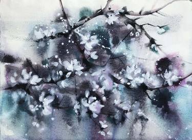 Print of Fine Art Floral Paintings by Galina Poloz