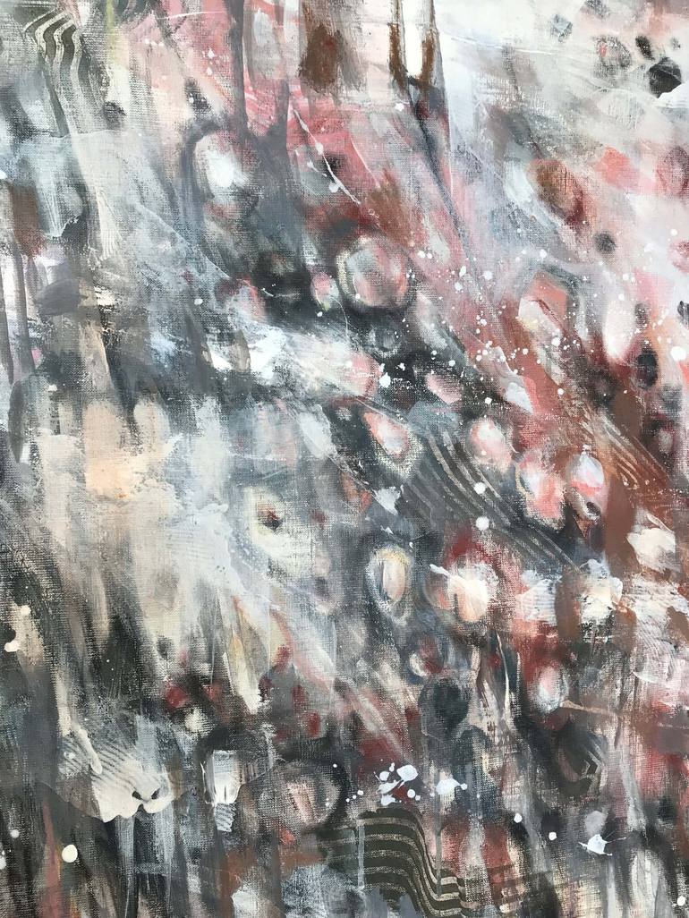 Original Abstract Expressionism Abstract Painting by Galina Poloz