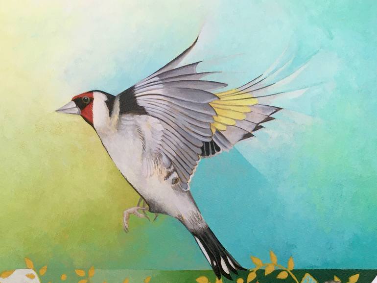 Original Contemporary Animal Painting by Sarah Goldbart