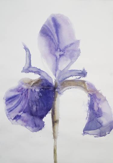 Print of Minimalism Floral Paintings by Kate Bortnik