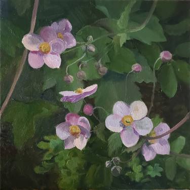 Original Impressionism Floral Painting by Tatiana Nikolaeva