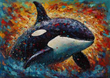 Original Impressionism Animal Paintings by Chris Rutledge