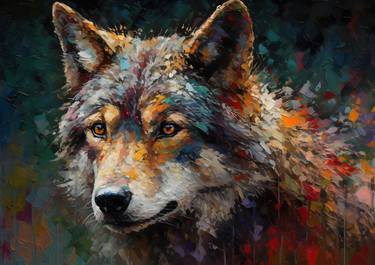 Print of Impressionism Animal Paintings by Chris Rutledge