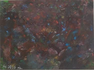 Original Abstract Painting by Alan AH Horne