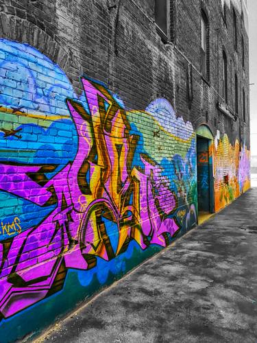 Print of Abstract Graffiti Photography by Jared Anders