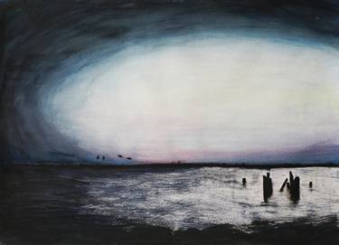 Print of Modern Beach Paintings by Amanda Chang