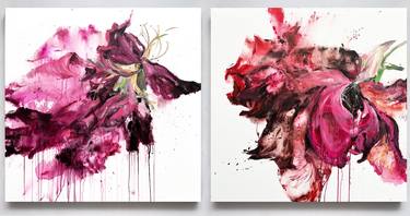 Original Abstract Paintings by Rosi Roys