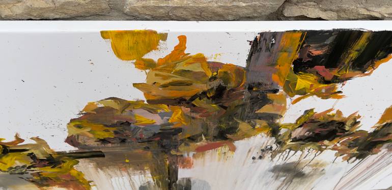 Original Abstract Expressionism Abstract Painting by Rosi Roys