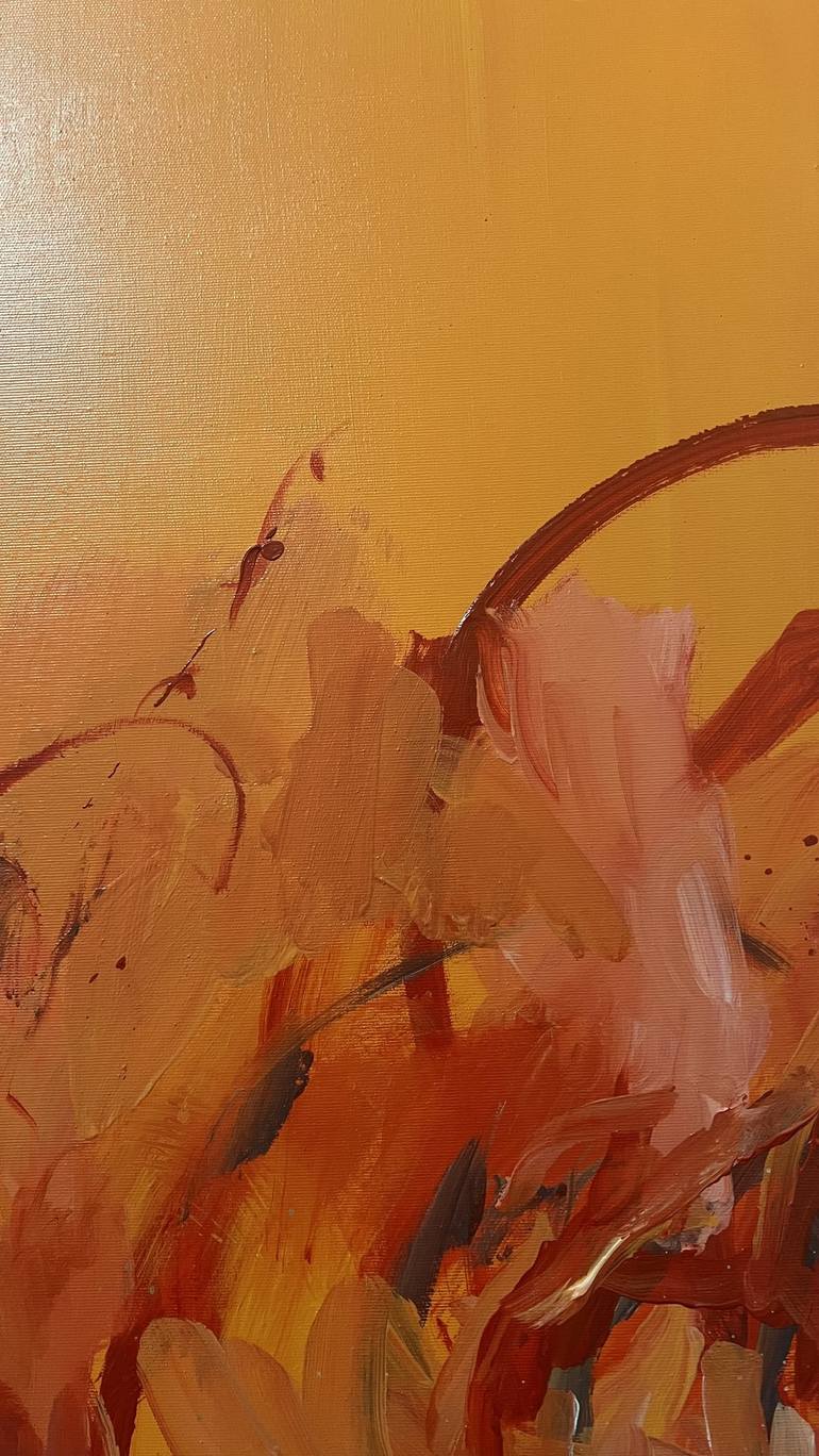 Original Abstract Painting by Rosi Roys