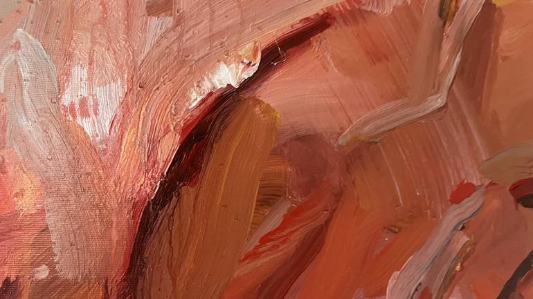 Original Abstract Expressionism Abstract Painting by Rosi Roys