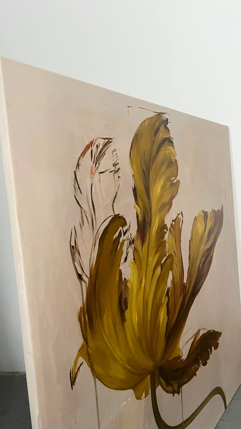 Original Expressionism Nature Painting by Rosi Roys