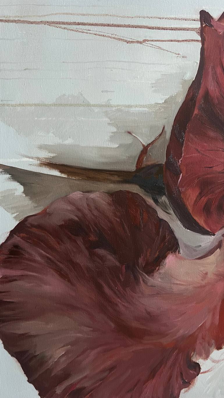 Original Expressionism Nature Painting by Rosi Roys