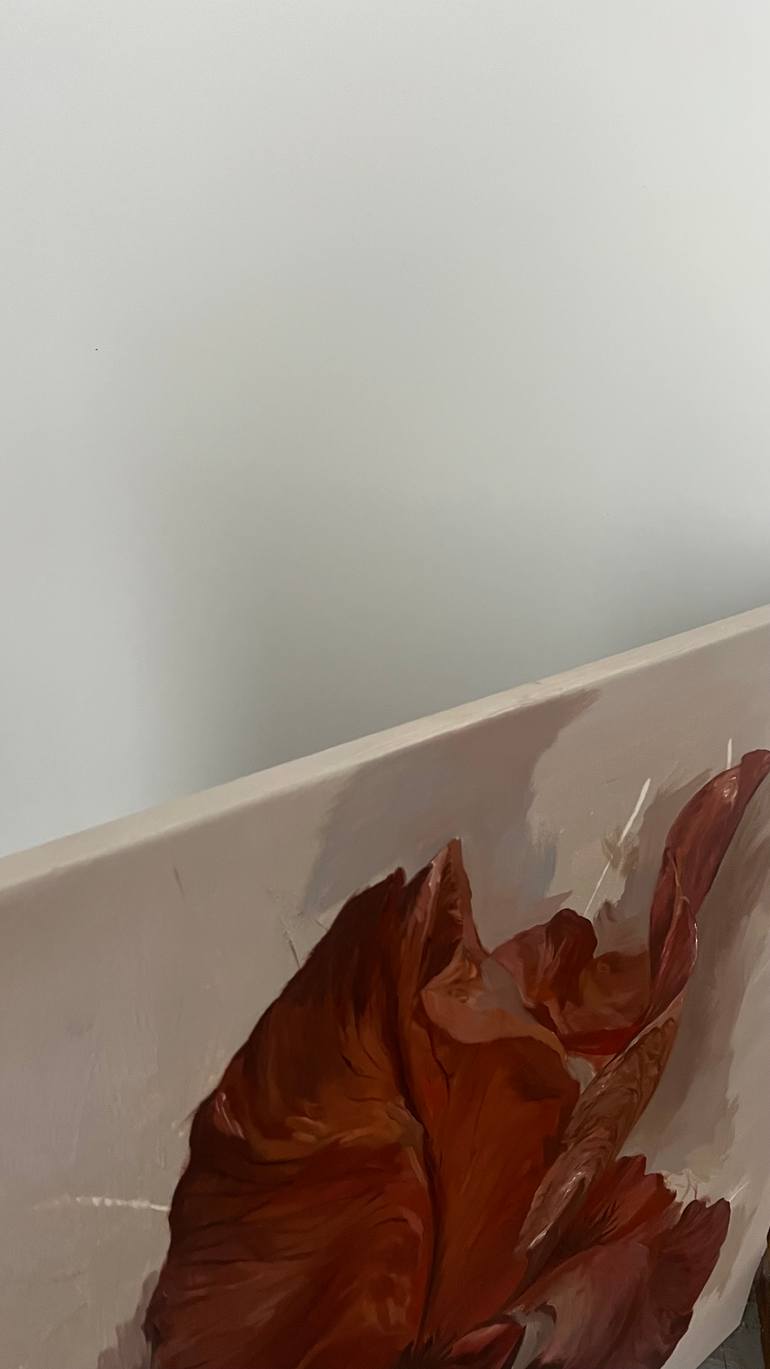 Original Expressionism Nature Painting by Rosi Roys