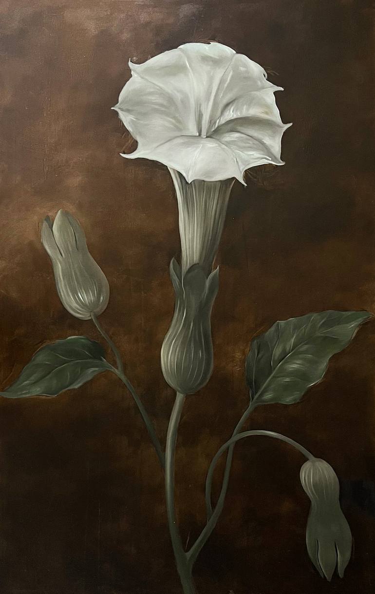 Print of Realism Floral Paintings by Rosi Roys