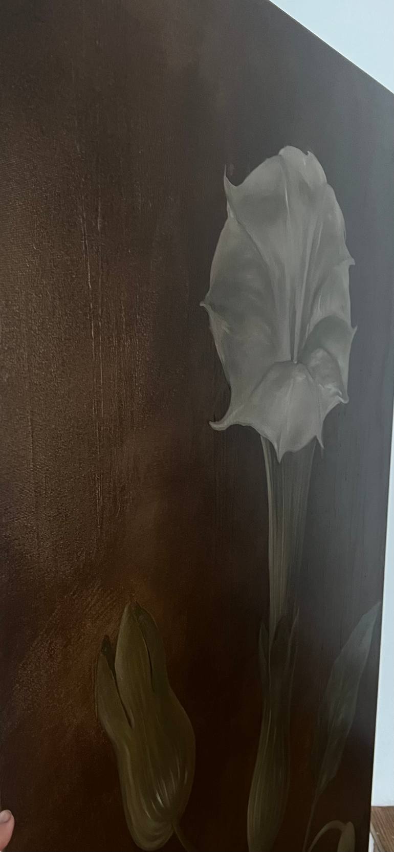 Original Realism Floral Painting by Rosi Roys