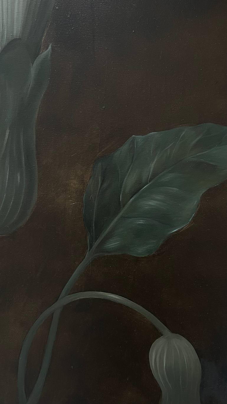 Original Realism Floral Painting by Rosi Roys