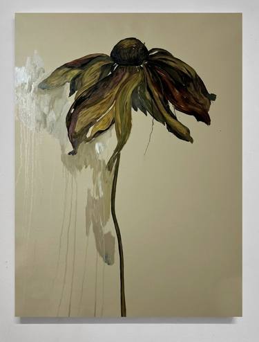 Original Expressionism Nature Painting by Rosi Roys