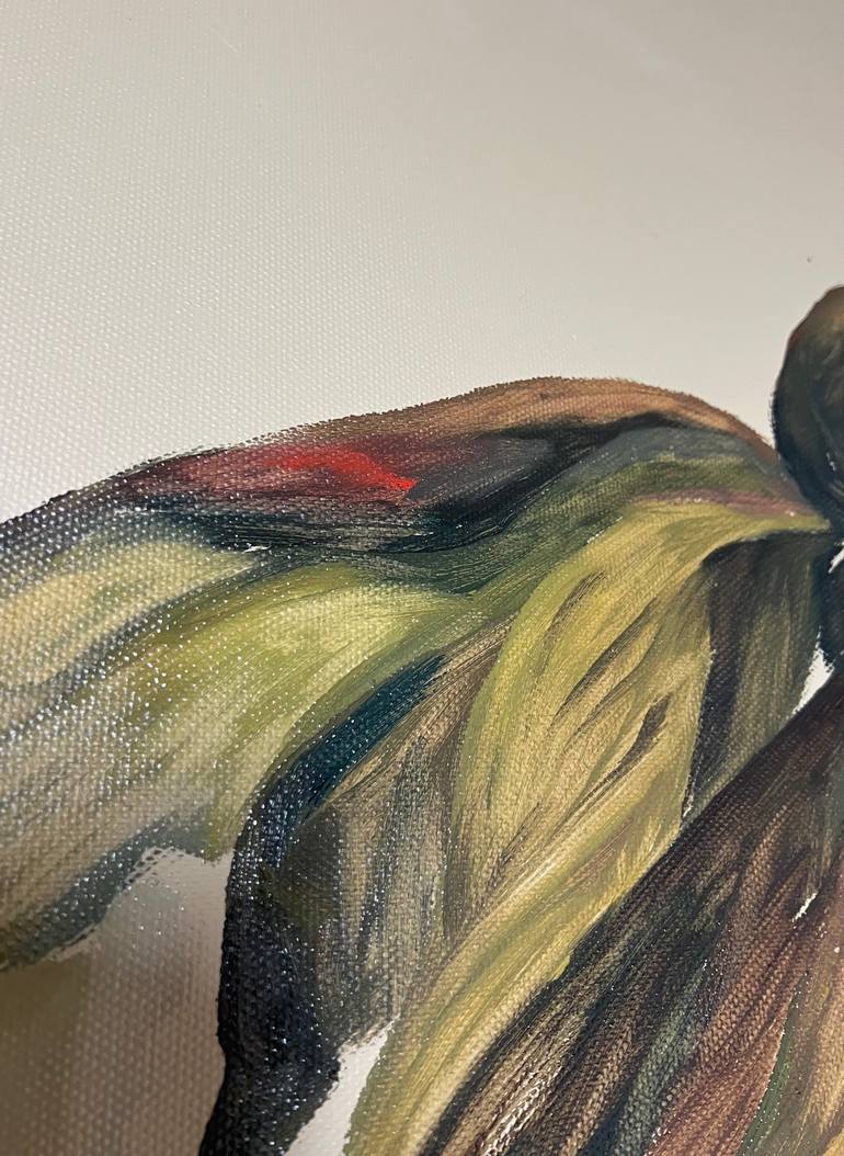 Original Expressionism Nature Painting by Rosi Roys