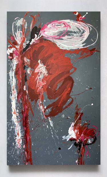 Original Abstract Paintings by Rosi Roys