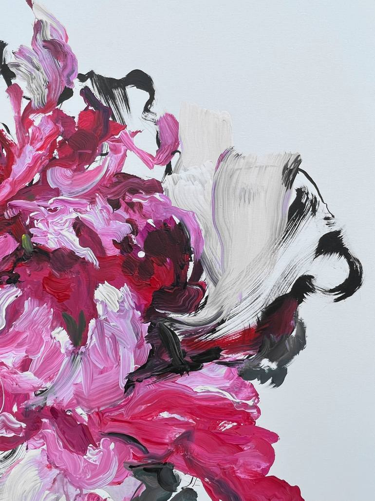 Original Abstract Landscape Painting by Rosi Roys