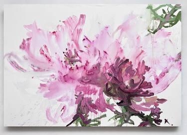 Original Floral Paintings by Rosi Roys