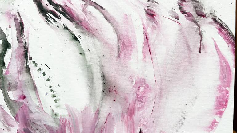 Original Abstract Expressionism Abstract Painting by Rosi Roys