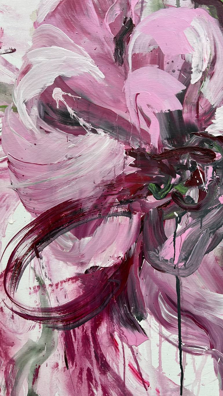 Original Abstract Expressionism Abstract Painting by Rosi Roys
