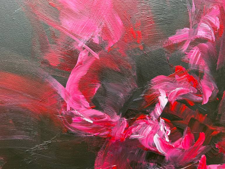Original Abstract Expressionism Abstract Painting by Rosi Roys