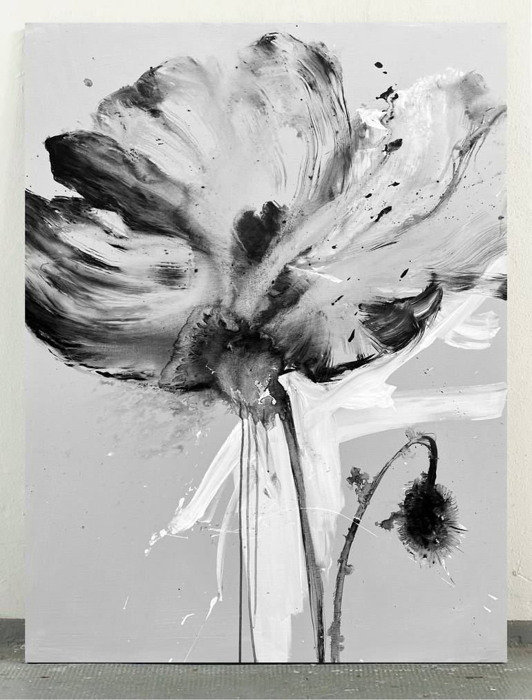 Original Abstract Nature Paintings by Rosi Roys