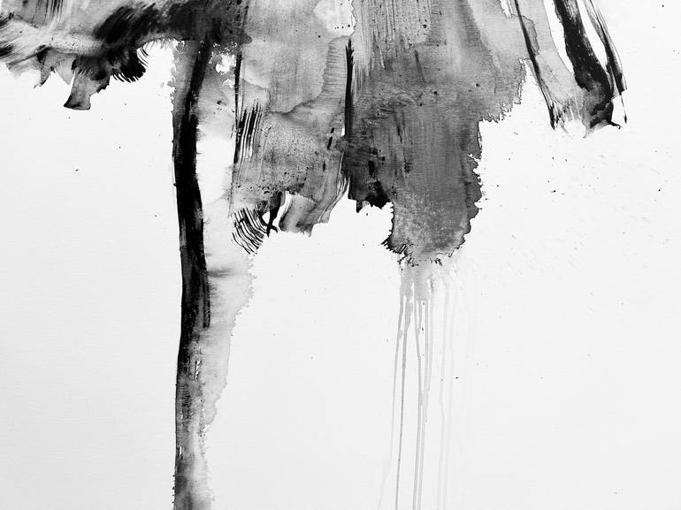 Original Abstract Expressionism Abstract Painting by Rosi Roys