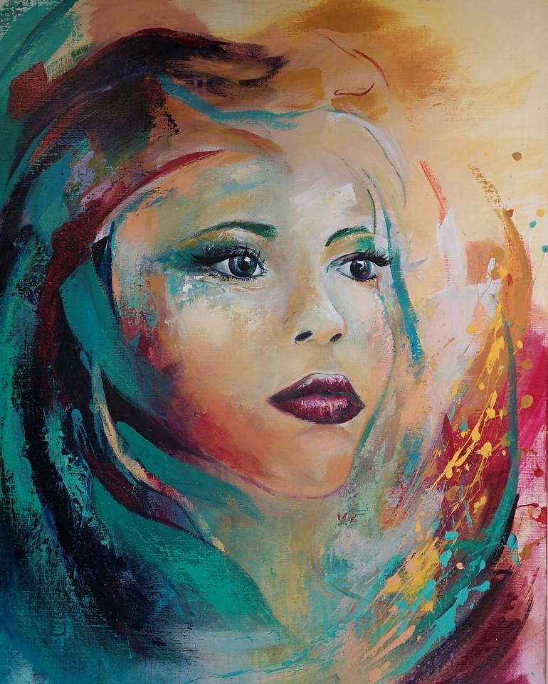 Intuition Painting by Bianca Ambrosius | Saatchi Art