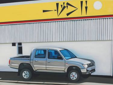 Print of Photorealism Automobile Paintings by Geoff Gunby