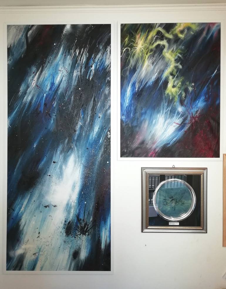 Original Abstract Painting by Demian Accardi