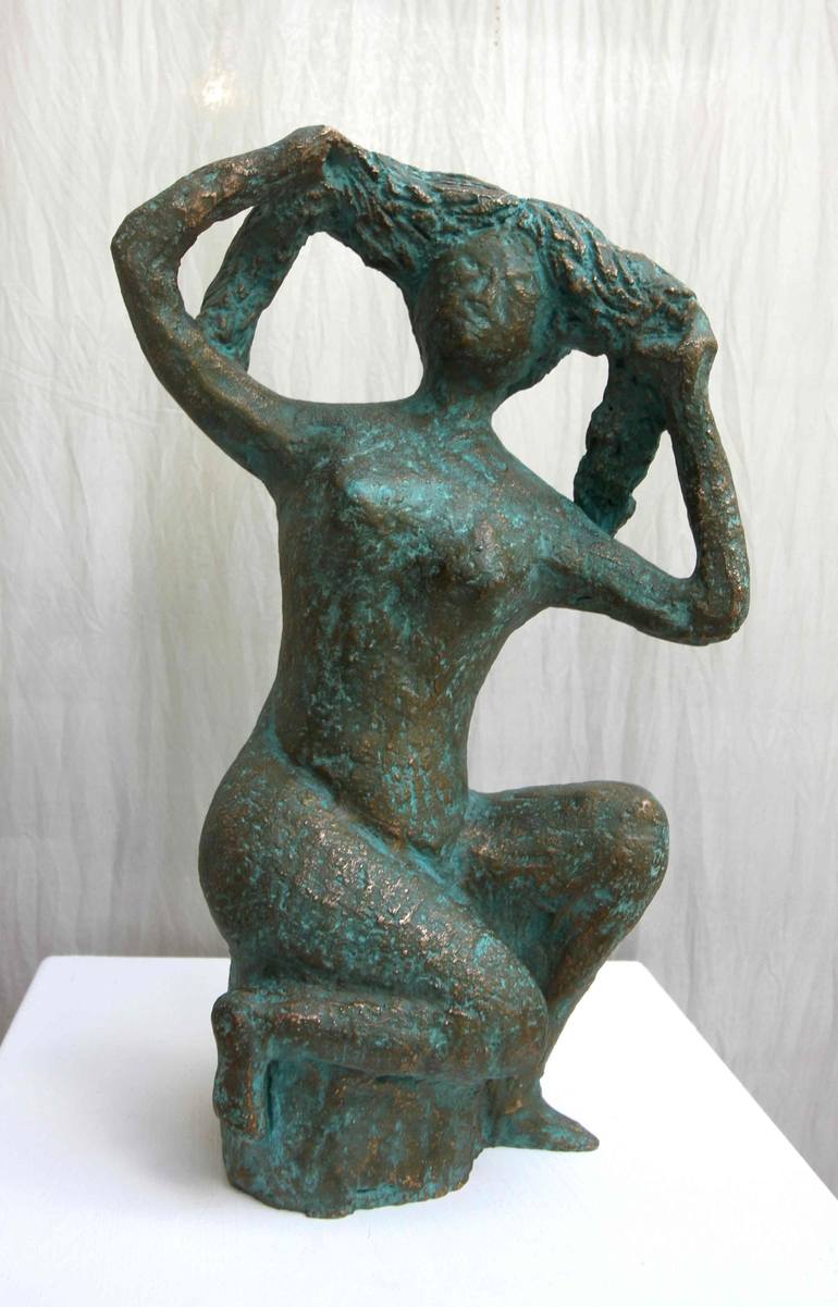 Original Abstract Sculpture by Ingrid Edith Zobel