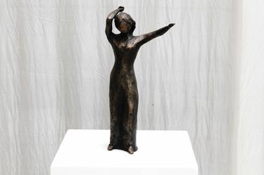 Original Abstract Body Sculpture by Ingrid Edith Zobel
